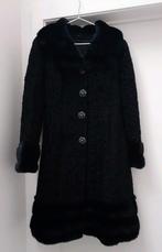 Wintermantel/jas Astrakan/imitatiebont, Ophalen of Verzenden, Zo goed als nieuw, Maat 38/40 (M)