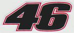 Valentino Rossi, The Doctor, 46 sticker #36, Motoren, Verzenden