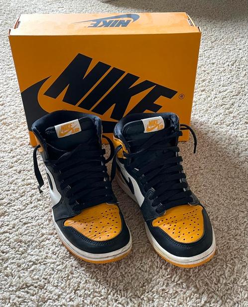 Nike Air Jordan 1 Retro High Taxi - Taille 38, Vêtements | Hommes, Chaussures, Porté, Baskets, Noir, Enlèvement ou Envoi