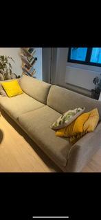 Zetel grijs (4-zit), Huis en Inrichting, Ophalen, 75 tot 100 cm, Zo goed als nieuw, Stof