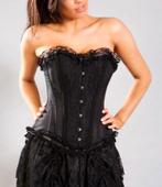 Korset corset sexy kant baleinen fetisj verleidelijk mooi 3, Kleding | Dames, Ondergoed en Lingerie, ANDERE, Verzenden, Zwart
