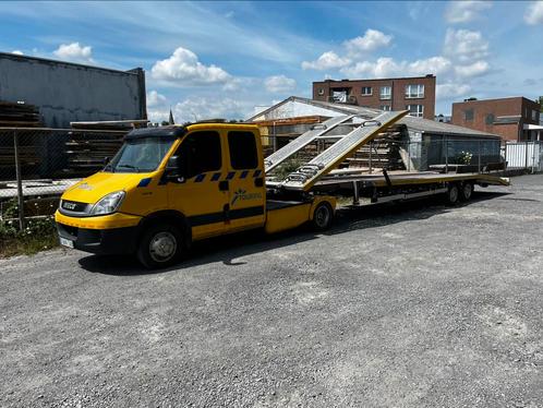 Iveco be autotransporter automaat met airco €5, Auto's, Bestelwagens en Lichte vracht, Bedrijf, ABS, Adaptive Cruise Control, Airconditioning