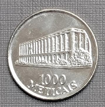 munt Mozambique 1000 meticais 1994, Postzegels en Munten, Verzenden