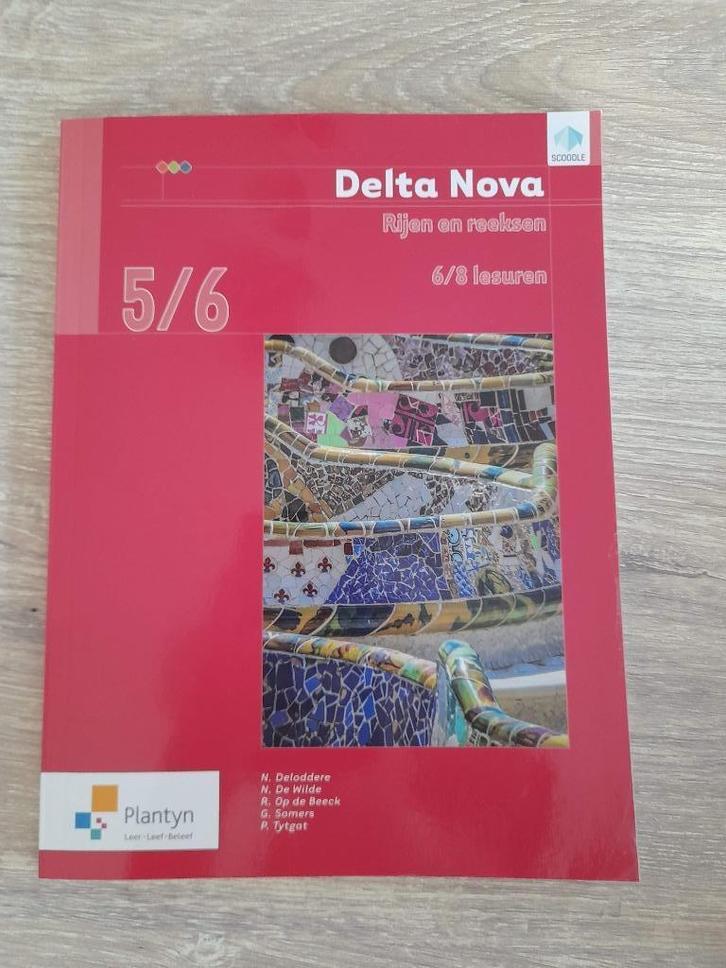 Leerboek Delta Nova Rijen & reeksen (5/6), Boeken, Schoolboeken, Zo goed als nieuw, Wiskunde A, ASO, Ophalen of Verzenden