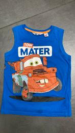 335: Mouwloze t shirt “Cars” maat 116, Ophalen of Verzenden