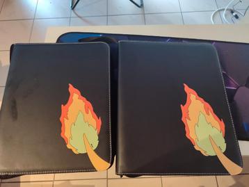 2 x verzamel mappen voor pokemon kaarten beschikbaar voor biedingen