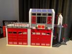 Brandweerkazerne playmobil, Ophalen, Gebruikt