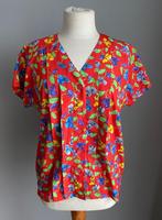 Kleurrijke blouse Devernois maat 42, Verzenden, Maat 42/44 (L), Zo goed als nieuw, Devernois