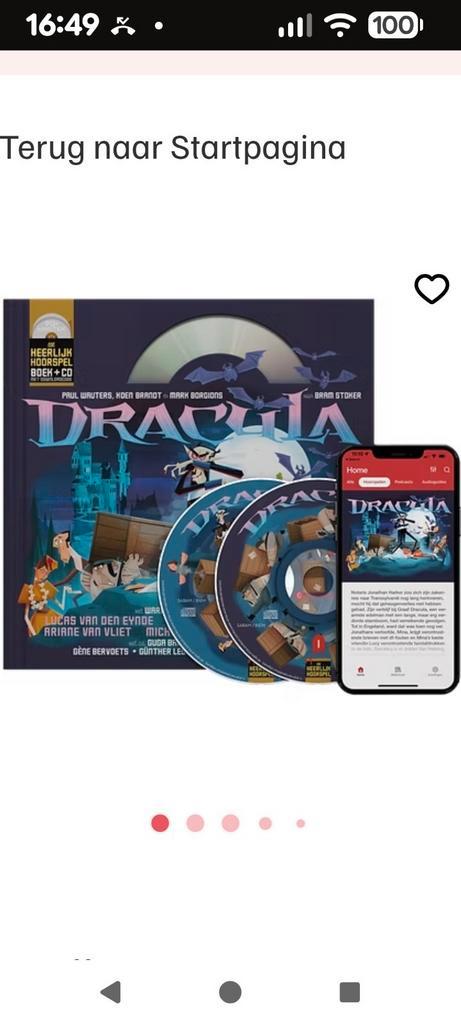 Dracula - special edition (met cd en downloadcode), Boeken, Kinderboeken | Jeugd | onder 10 jaar, Nieuw, Ophalen of Verzenden