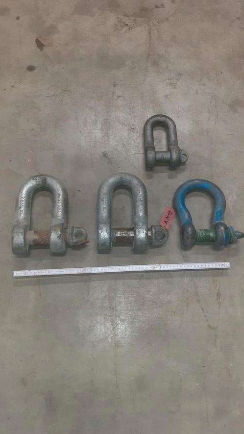 Différentes manilles, Doe-het-zelf en Bouw, Lieren en Takels, Gebruikt, Ophalen of Verzenden