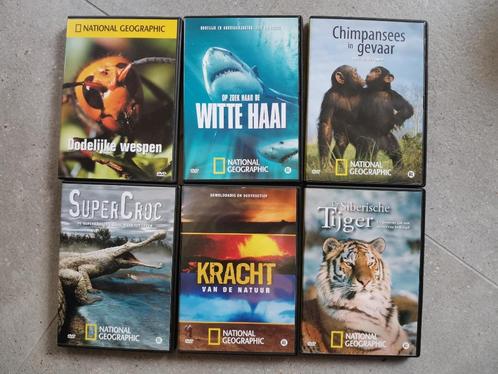 6 DVD National Geographic (possible chacun), CD & DVD, DVD | Documentaires & Films pédagogiques, Comme neuf, Nature, Tous les âges