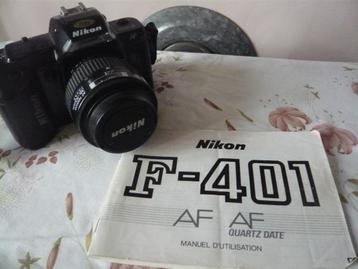 Nikon F-401 argentique beschikbaar voor biedingen