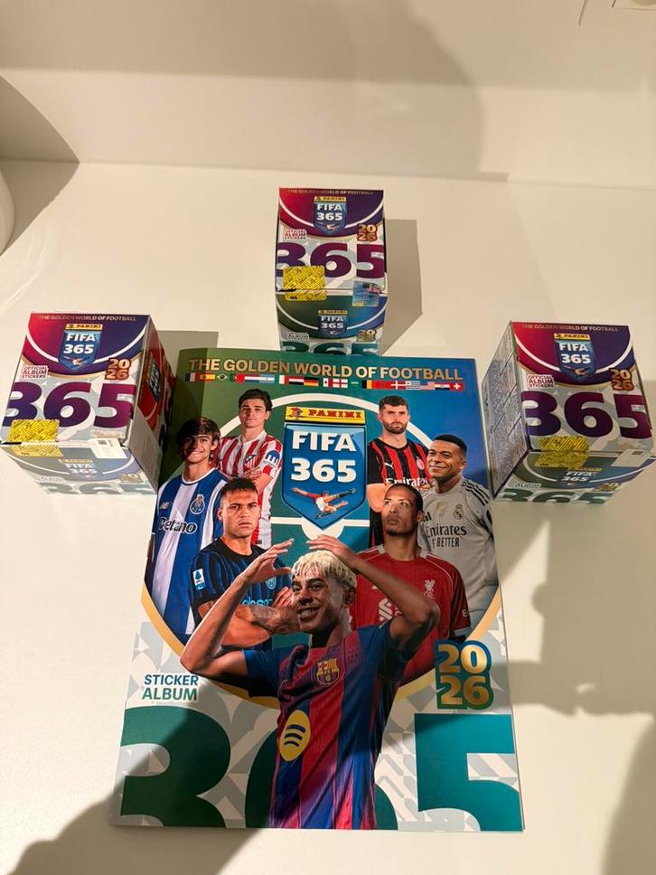 Panini fifa 365 2026, Hobby en Vrije tijd, Stickers en Plaatjes, Nieuw, Meerdere stickers, Ophalen of Verzenden