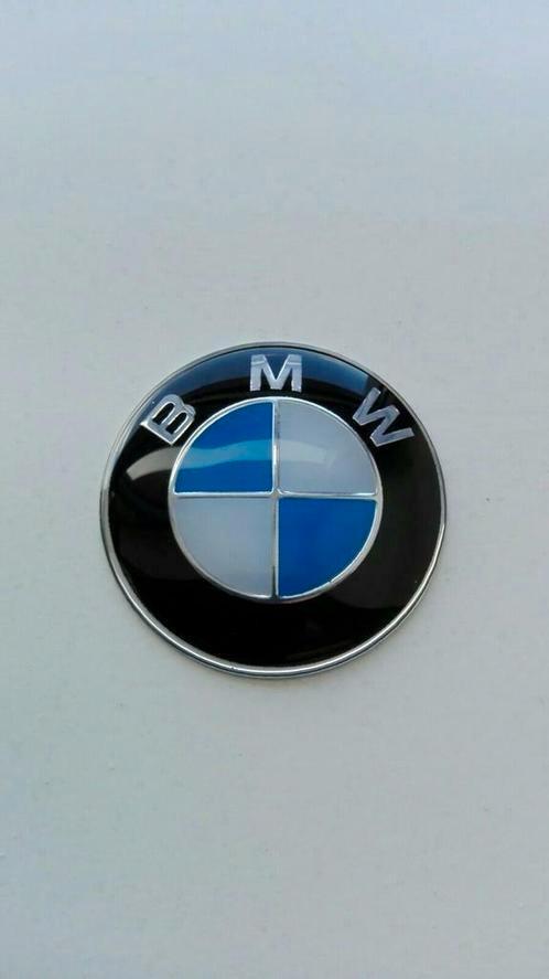 Bmw stuur logo blauw wit/zwart wit carbon/alpina... > 45 mm, Auto-onderdelen, Klein materiaal, BMW, Nieuw, Ophalen of Verzenden