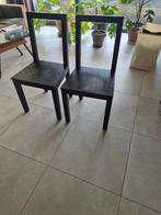 stoelen 4 stuks gratis, Ophalen, Hout