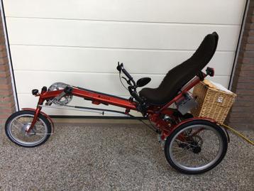 USVA / Sinner Comfort driewiel ligfiets + ondersteuning beschikbaar voor biedingen