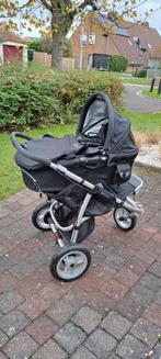 Quinny kinderwagen Speedi SX 3 in 1 met alle toebehoren, Kinderen en Baby's, Kinderwagens en Combinaties, Verstelbare duwstang