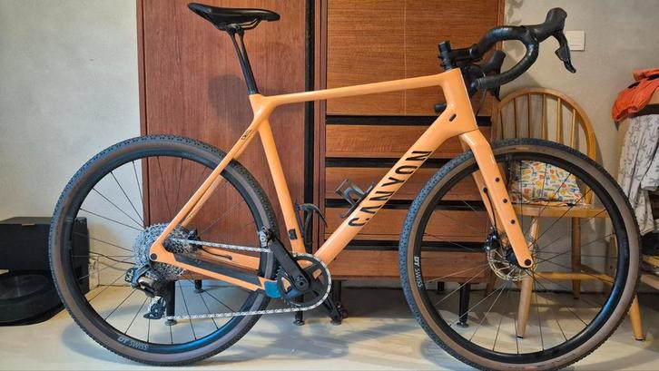 Canyon Grizl CF SL 7 eTap juli 2023, Fietsen en Brommers, Fietsen | Racefietsen, Zo goed als nieuw, Ophalen