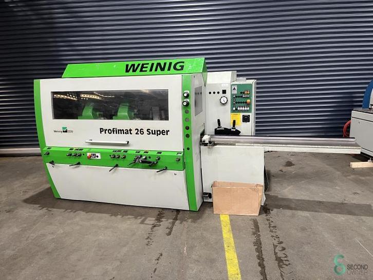Vierzijdige schaafmachines Weinig Profimat 26 Super 2002, Zakelijke goederen, Machines en Bouw | Houtbewerking