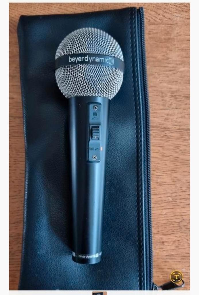 Beyerdynamic m500n C in perfecte staat met etui, Muziek en Instrumenten, Microfoons, Ophalen of Verzenden