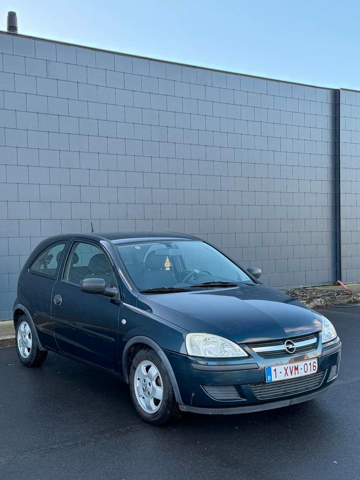 Opel corsa 1.0i euro4 manueel 2005 + gekeurd vvk, Auto's, Opel, Particulier, Corsa, ABS, Airbags, Boordcomputer, Isofix, Lichtsensor