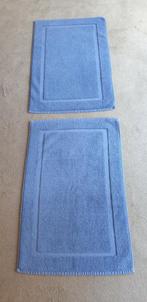 2 badmatten blauw, Ophalen of Verzenden, Zo goed als nieuw, Blauw