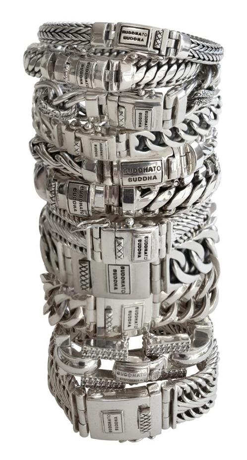 Buddha to Buddha & Z3UZ armbanden 925 Sterling zilver - SALE, Bijoux, Sacs & Beauté, Bracelets, Neuf, Argent, Argent, Enlèvement ou Envoi