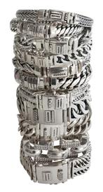 Buddha to Buddha & Z3UZ armbanden 925 Sterling zilver - SALE, Nieuw, Ophalen of Verzenden, Zilver, Zilver