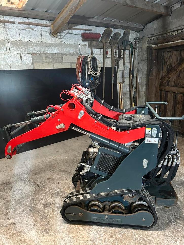 Micro bull, Zakelijke goederen, Machines en Bouw | Kranen en Graafmachines, Graaflaadcombinatie, Ophalen