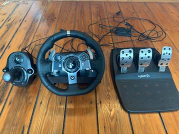 Logitech G920 + Pedalen + Shifter – Uitstekende Staat!, Enlèvement