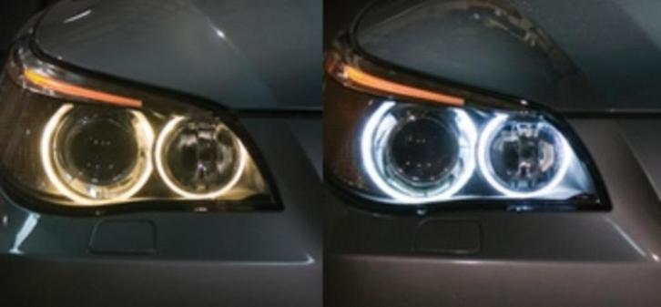Pack angel eyes LED serie 1 3 5 6 7 X1 X3 X5 NEUF H8, Auto-onderdelen, Verlichting, BMW, Nieuw, Ophalen of Verzenden