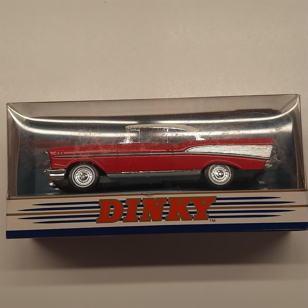 DINKY-MATCHBOX nr.DY2 :CHEVROLET BEL AIR 1957*MIB*VINTAGE*, Hobby en Vrije tijd, Modelauto's | 1:43, Nieuw, Auto, Matchbox, Ophalen