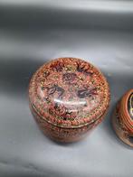 Set lakdoosjes dobbel doosjes, Antiek en Kunst, Ophalen