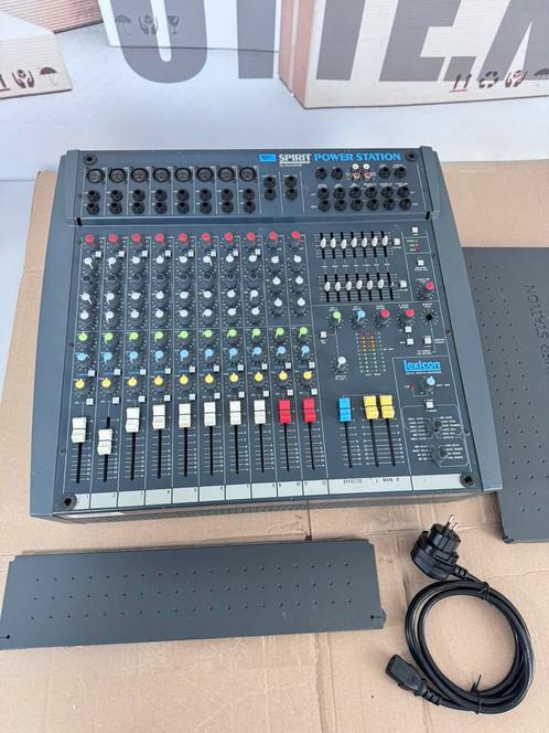 Soundcraft Spirit PowerStation - Mengpaneel audio mixer, Muziek en Instrumenten, Mengpanelen, Zo goed als nieuw, Ophalen of Verzenden