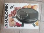 Raclette gril kalorik, Ophalen, Zo goed als nieuw, 8 personen of meer