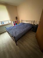 Vintage metalen bed 160x200, Huis en Inrichting, Ophalen, Gebruikt, 200 cm, Metaal