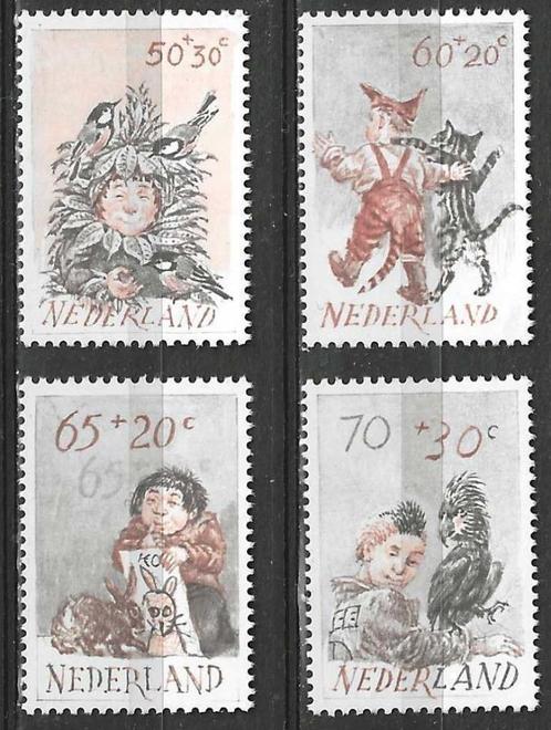 Nederland 1982 - Yvert 1193-1196 - Kind en Dier  (PF), Postzegels en Munten, Postzegels | Nederland, Postfris, Verzenden