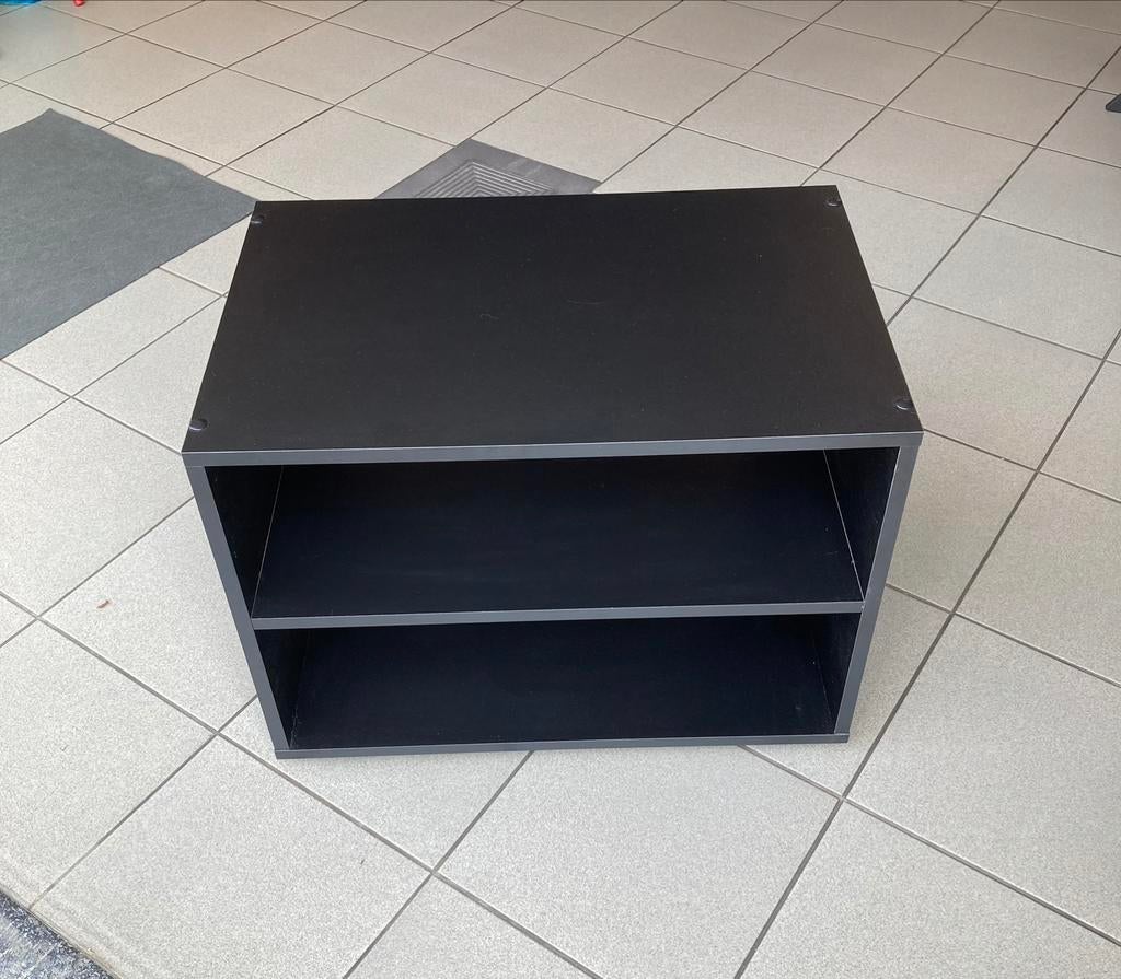 Meuble TV noir Ikea, Ophalen of Verzenden, Zo goed als nieuw