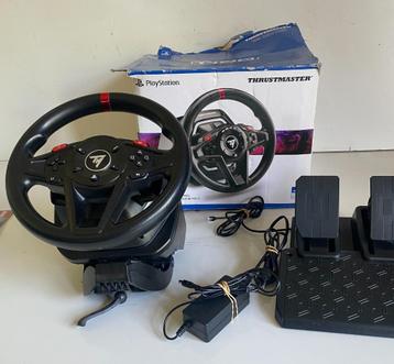 Thustmaster T128 gamestuurwiel + 2 pedaalpedalen. beschikbaar voor biedingen