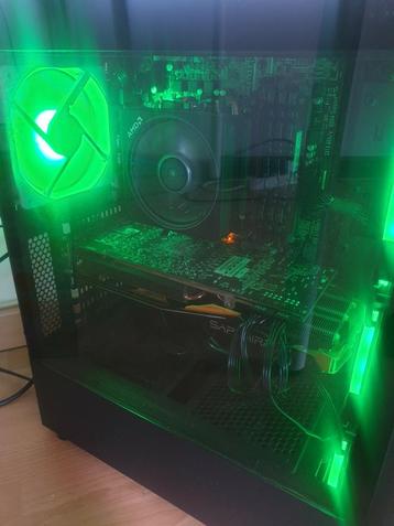 Gaming pc met monitor,keyboard,cam, nieuwe delen 8 maanden, Enlèvement, Gaming, 16 GB, Comme neuf