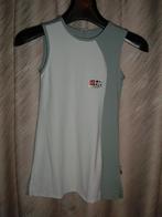 Gecko tenniskleedje voor wit/grijs achter grijs S/140/10 jaa, Kinderen en Baby's, Meisje, Ophalen of Verzenden, Gecko, Nieuw
