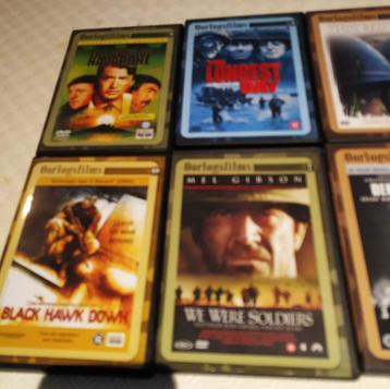 DVD REEKS OORLOGSFILMS  beschikbaar voor biedingen