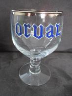 Retro Orval glas, Collections, Verres & Petits Verres, Comme neuf, Enlèvement ou Envoi, Verre à bière