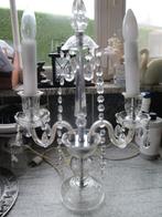 Prachtige lamp met belletjes, Maison & Meubles, Comme neuf, Enlèvement, Moins de 50 cm, Verre