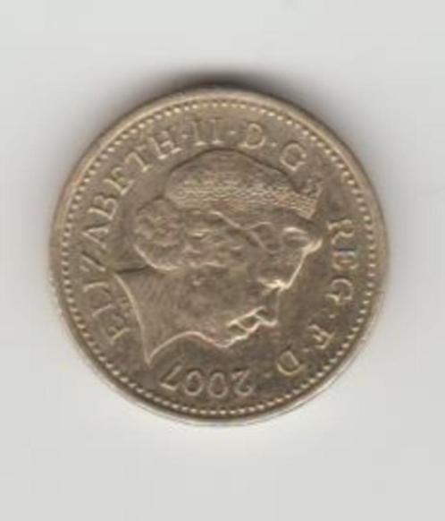 Groot-Brittannië  2007 £1 Gateshead Bridge, Postzegels en Munten, Munten | Europa | Niet-Euromunten, Losse munt, Overige landen