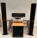 Pioneer S-W250S actieve subwoofer – lichte hout uitvoering, Audio, Tv en Foto, Subwoofer, Zo goed als nieuw, 120 watt of meer