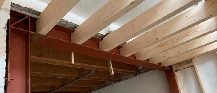 Poutrel placen, Doe-het-zelf en Bouw, Zeil en Folie, Zo goed als nieuw, Ophalen of Verzenden
