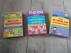 3 doosjes met leerspelletjes (5-8 jaar), Kinderen en Baby's, Ophalen of Verzenden, Nieuw, Rekenen