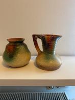Pichet +vase en pâte céramique, Antiquités & Art