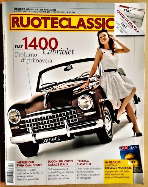 Rivista "Ruoteclassische nr. 256, Aprile 2010", Verzamelen, Automerken, Motoren en Formule 1, Zo goed als nieuw, Auto's, Ophalen of Verzenden
